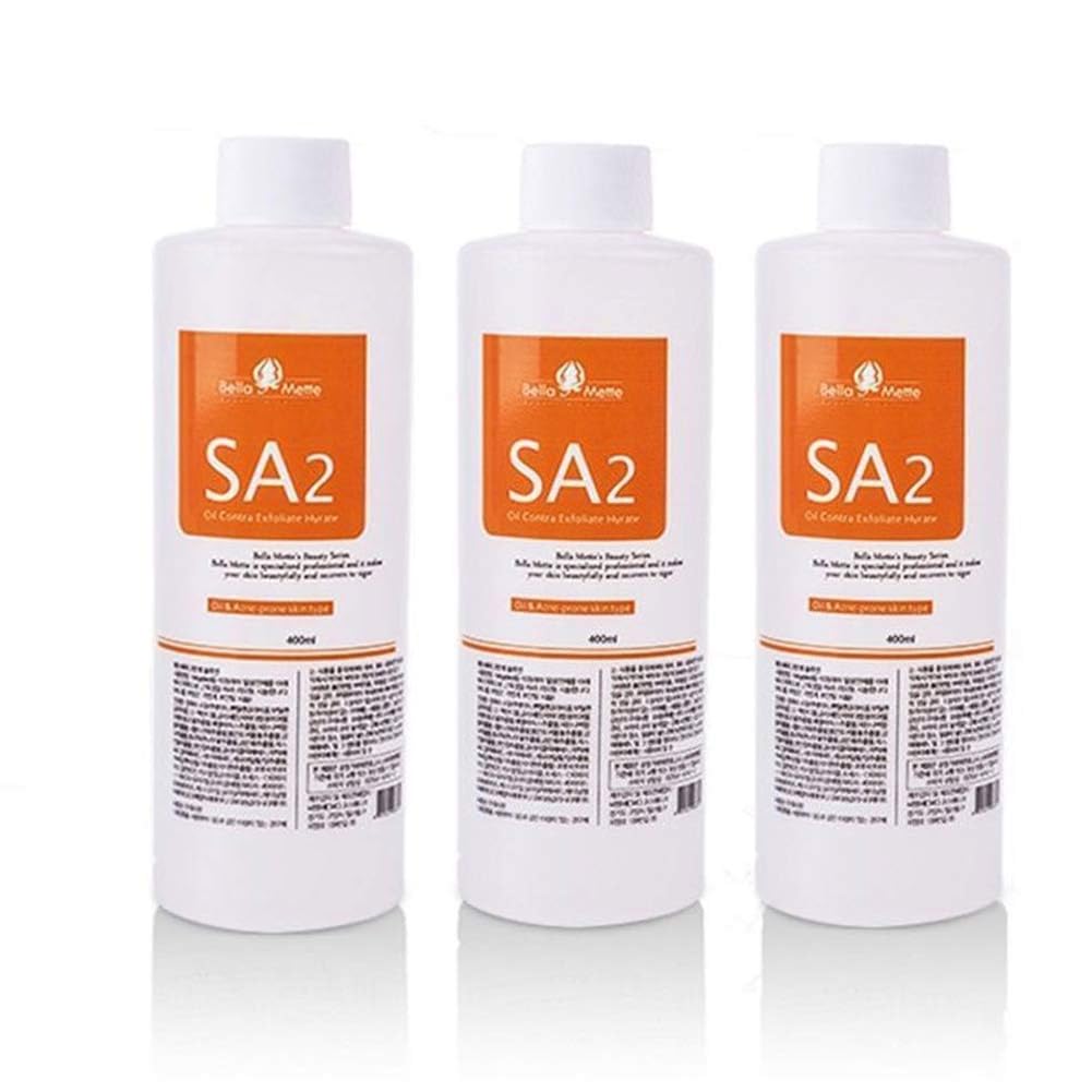 AS1 SA2 AO3 Aqua Peeling Solution Premium Salon Professional Dermabrasion Serum for Small Bubble Skin Care Facial Mask Machine (SA2, 3)