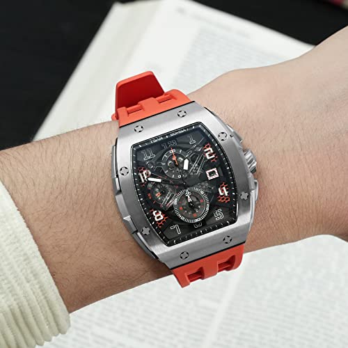Image of TSAR BOMBA Mens Watch for Men Waterproof Men's Wrist Watches Gift for Men