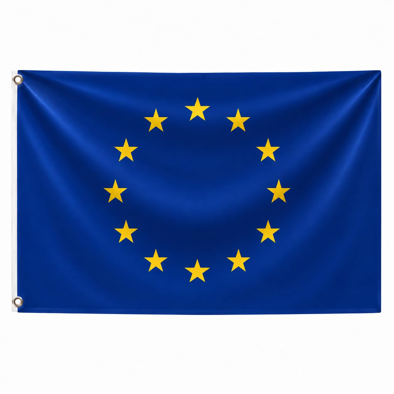 Noovaa National Flag, Weather Resistant, Reinforced Brass Eyelets, High Quality Polyester, Strong Double Stitching, Bright Colours (1, Europe, 60x90cm)