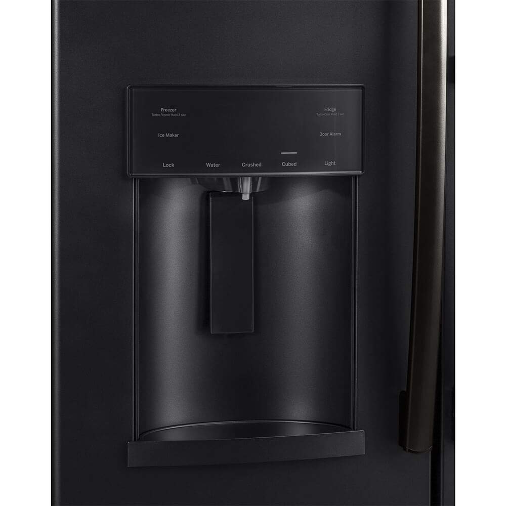 GE Gfe28gelds 36" French Door Refrigerator With 27.8 Cu. Ft. Total Capacity In Black Slate on Fridge.com - View 5