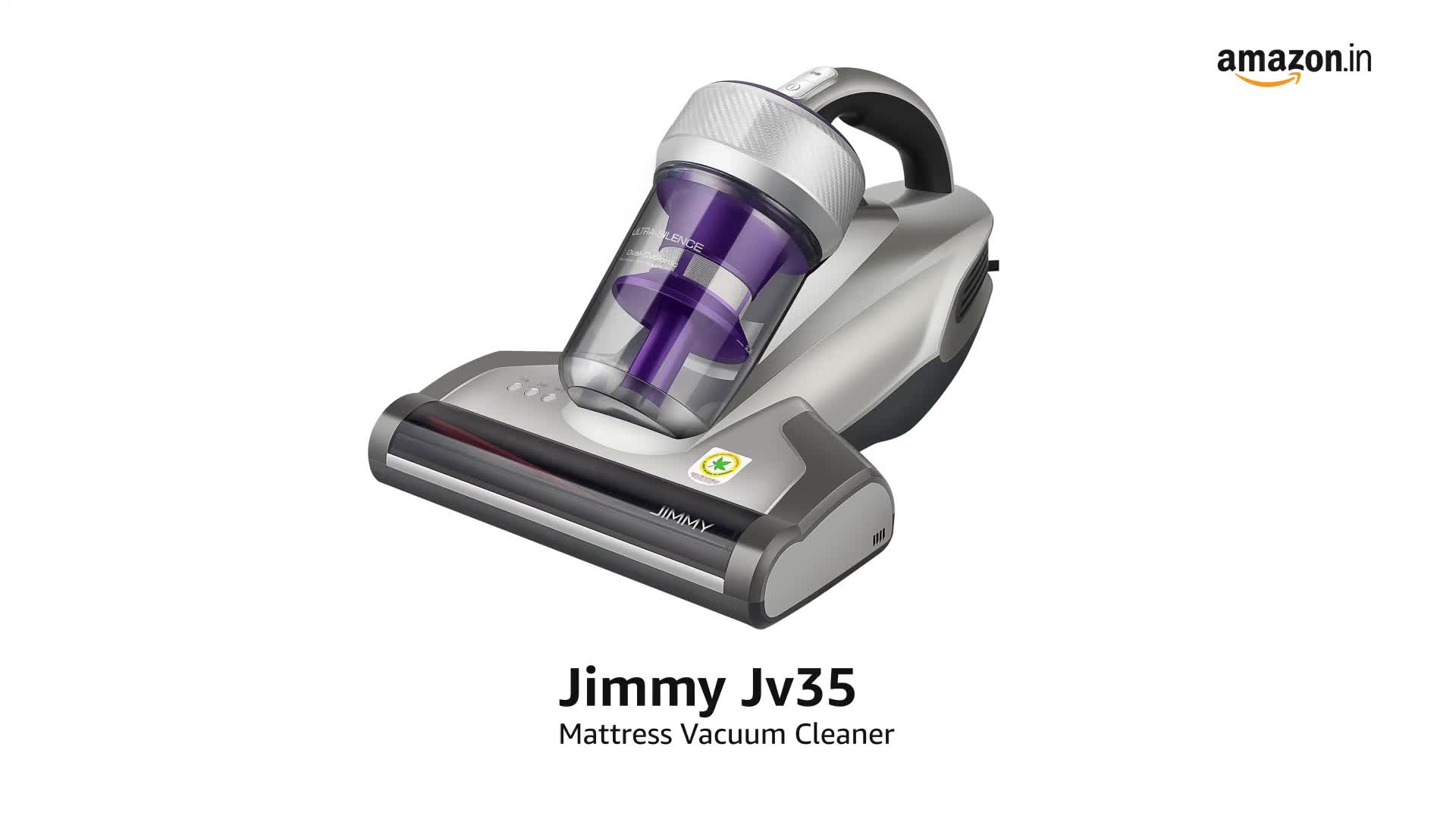 Jimmy JV35 Mattress Vacuum Cleaner with UV Light Sterilization