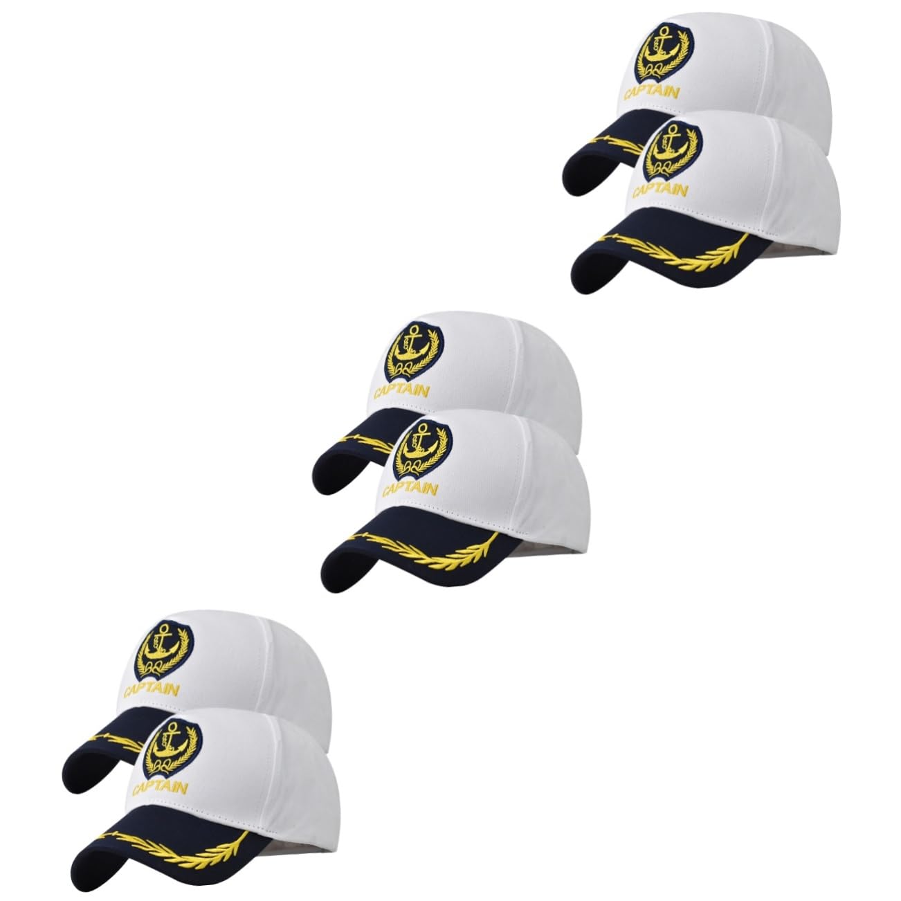 SOIMISS Gorra Azul Marino Gorro Sol Sombrero Sol Gorra Marina Sombreros De Fiesta Divertidos Tapa Traje De Yate De Las Mujeres Sombreros De para Hombre