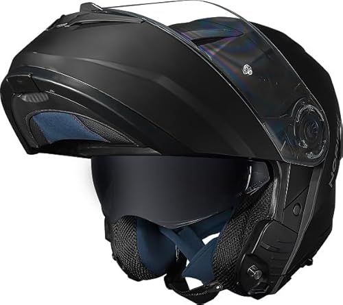 Capacete Norisk Force 2 Articulado Monocolor - Preto Fosco 60/L