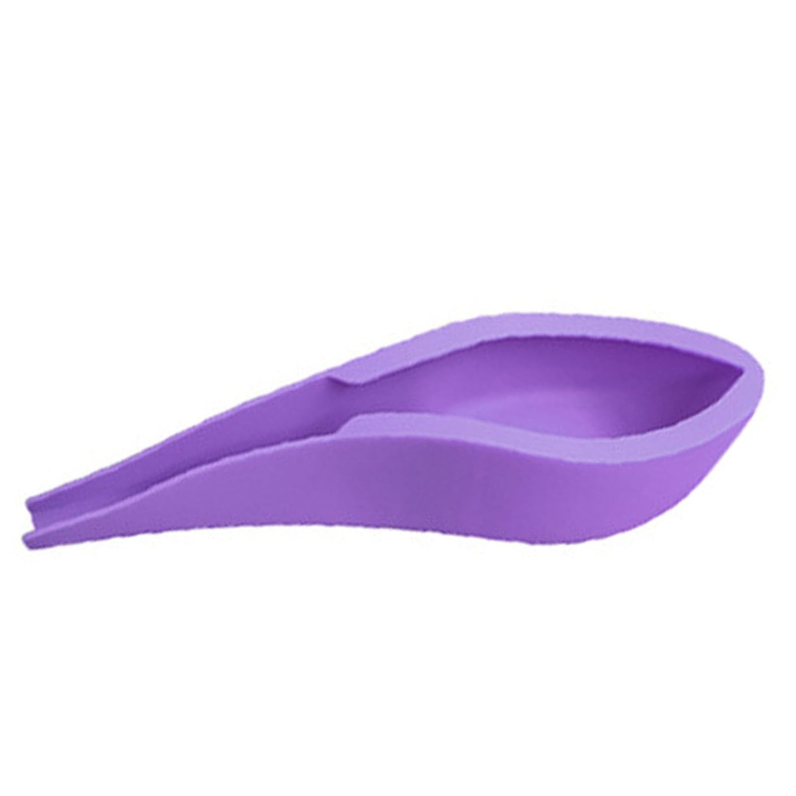 equlup Female Urinal, 19.5x6x3.5cm Women's Urination Device with Bag Portable Reusable Silicone Women Pee Funnel Cups for Camping, Outdoor, Travel (Purple)