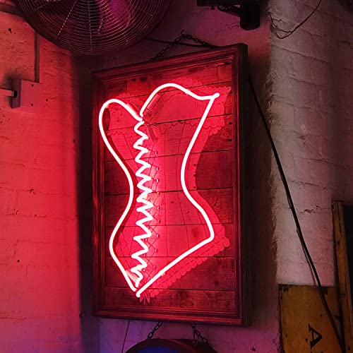 Image of Neon LED Strip Lights - Bright and Durable Neon Rope Lights 16.4ft /5m for Lighting Decoration Indoors Outdoors[Power Adapter Included] Light Strip RED