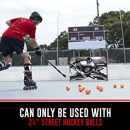 Franklin Sports NHL Hockey Goalie Shooting Target - Hockey Goal Practice Target - Street Hockey Net Goalie Target - Easy Attach Target - 54" x 44", Multi, One Size Franklin Sports NHL Hockey Goalie Shooting Target - Hockey Goal Practice Target - Street Hockey Net Goalie Target - Easy Attach Target - 54" x 44", Multi, One Size