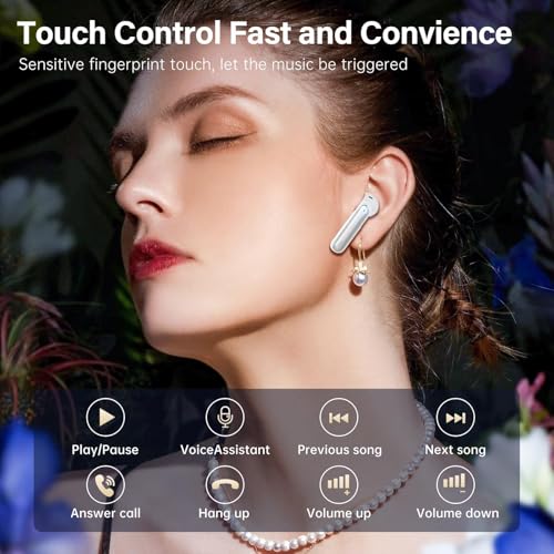 Fhumsh A10 Bluetooth 5.3 Earbuds – 50H Battery, IPX7 Waterproof — view 6