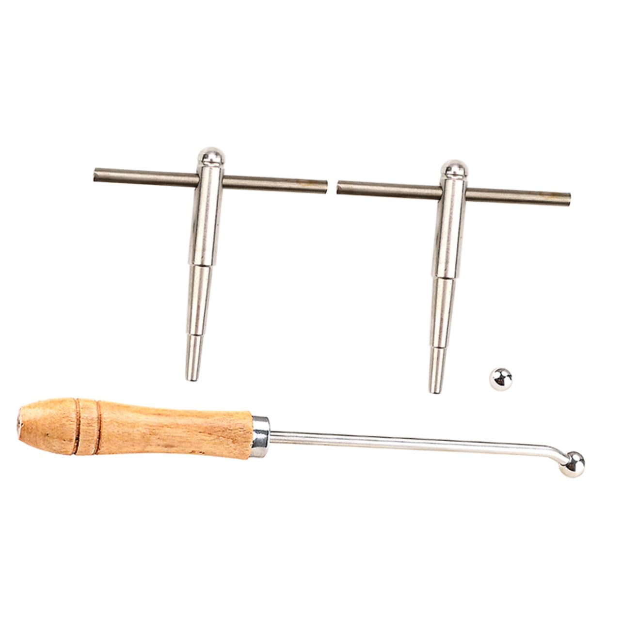 Set di Attrezzi per Riparazione Tromba e Trombone, Metallo | Raddrizzare e Regolare, Adatto a French Horn e Trombone, per Riparatori e Studenti