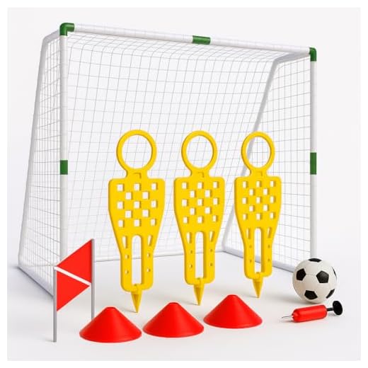 Foldable Soccer Goal Set for Kids