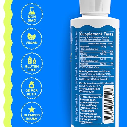 Image of Hi-Lyte Electrolytes for Fasting, Immune Support and Rapid Hydration | Tropicals | NO Calories NO Sugar | 20%+ More Potassium, Magnesium & Zinc