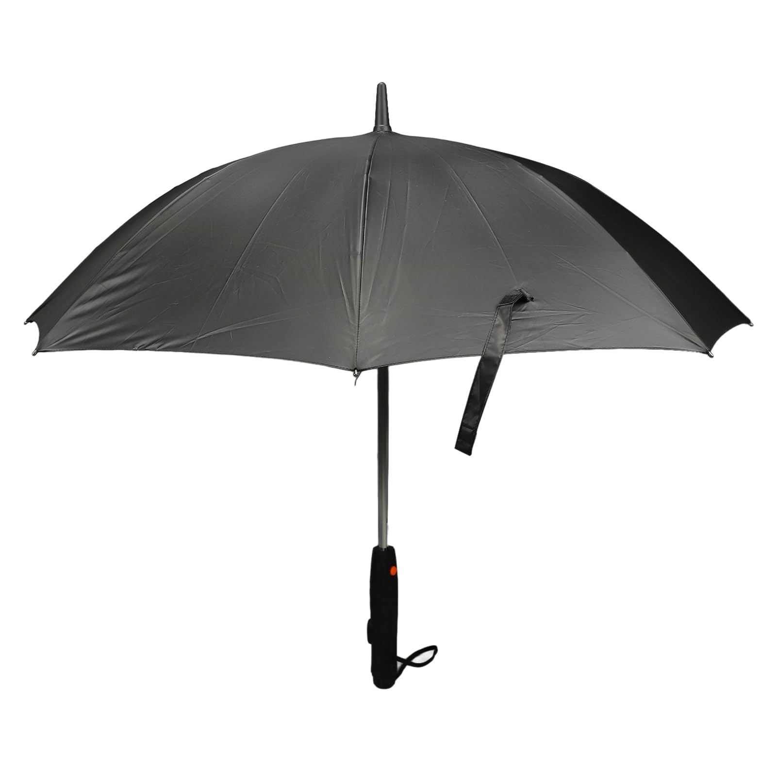 Parasol Przeciwsłoneczny Blokujący Promieniowanie UV z Wentylatorem i Spryskiwaczem 3-calowy Przenośny Parasol Zewnętrzny na Letnie Podróże Plaża Kemping Lekki 8 żeber Niebieski
