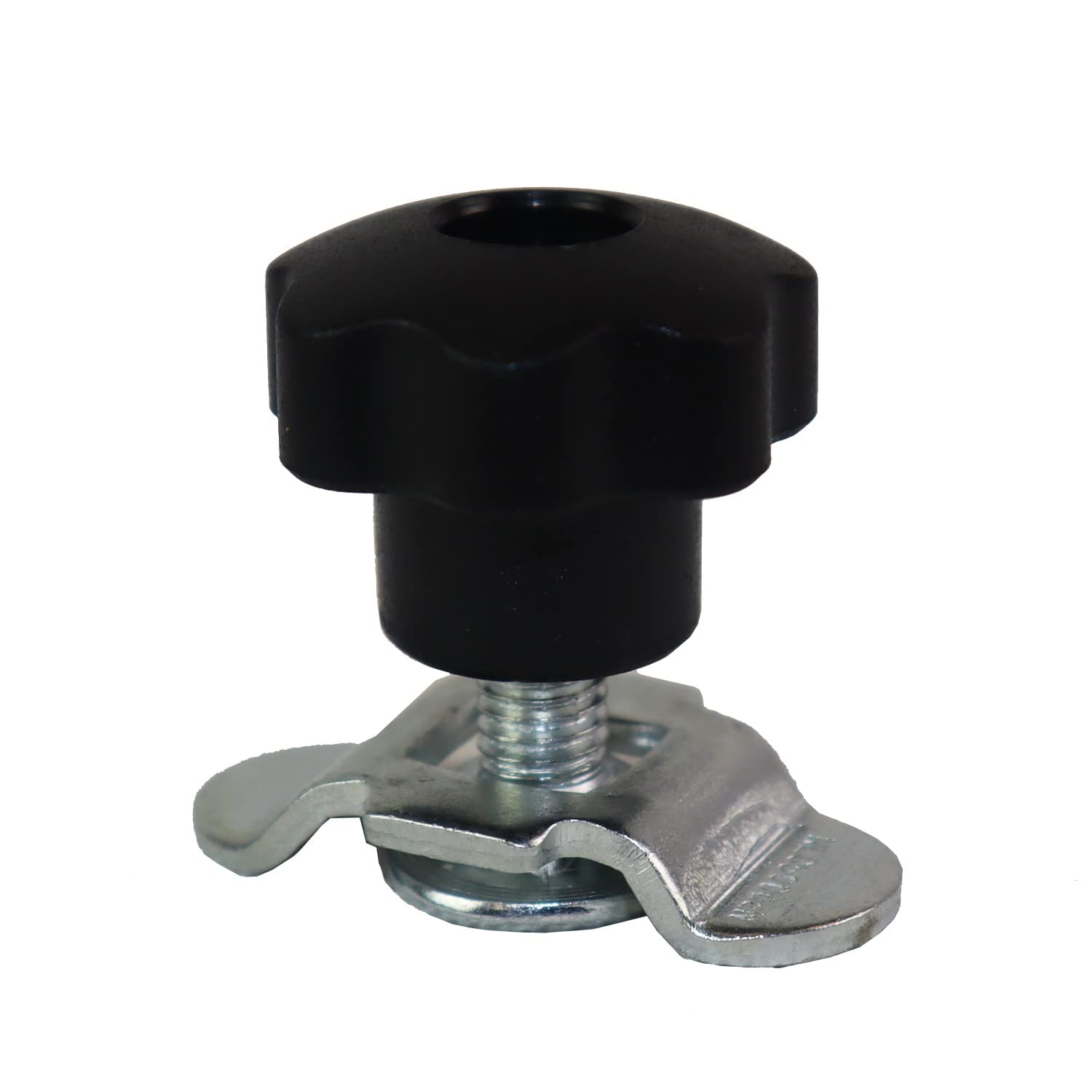 10 Stück 15 mm Schraubfitting M8 Airlineschiene Fitting Zurrschienen Endbeschlag Silber