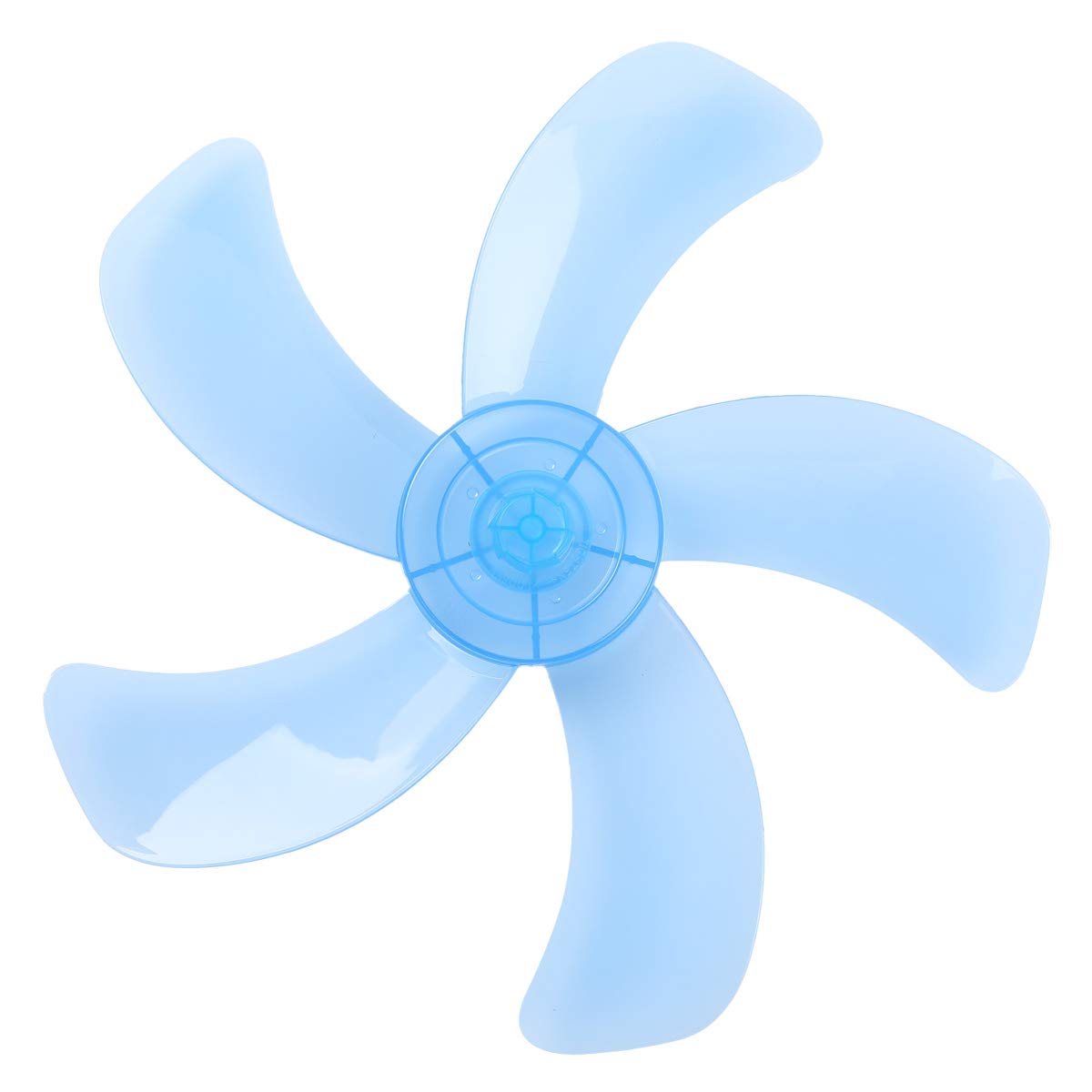 Aislor Plastic Fan Blades Replacement Part Fits for 16-inch Standing Pedestal Fan or Table Fanner Sky Blue 16 Inch