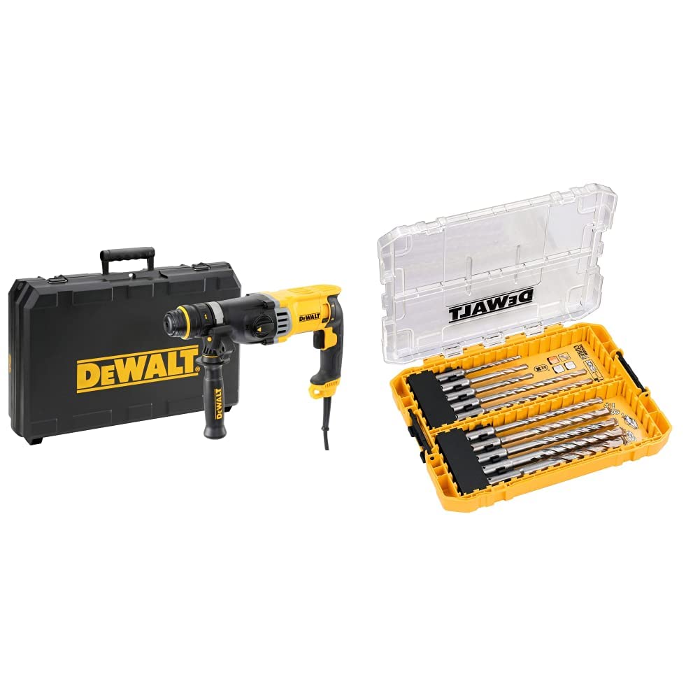 DeWalt D25144K-QS, marteau perforateur SDS-Plus, 900W, 3 modes