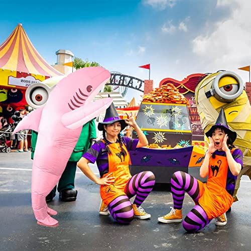 BestAlice Opblaasbaar Haai Kostuum Voor Volwassene, Grappig Haai Pak Viskostuum Voor Halloween, Verjaardagscadeau Cos Play Party Festival - Image 7