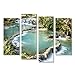 Produktbild islandburner Bild Bilder auf Leinwand Kuang SI Falls - Wasserfälle bei Luang Prabang - Laos PDR Wandbild Leinwandbild Poster DHS