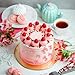 30 Pcs Pink Bow Cupcake Toppers, Bowknots Cake Decorating Bow Themed Birthday Party Decorations for Wedding Cakes Decoration Supplies, Baby Shower Party Decor（Pink, Different Sizes)