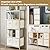 Criusia Storage Cubes, 11 Inch Clothes Storage Bins with Dual Handles (10 Pack), Fabric Collapsible Storage Bins for Shelves Closet, Cubby Organizer Bins for Clothing Toys Blanket Yarns (Beige)