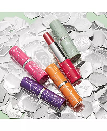 Clinique Kisses Dramatically Different Lipstick Shaping Lip Colour 5In1 Gift Set Bamboo Pink, Tenderheart, Angel Red, Raspberry Glace And A Different Grape #TOP1