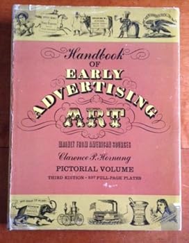 Unknown Binding Handbook of Early Advertising Art (Pictorial Volume) - Third Edition Book