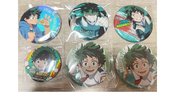 公式売れ筋 緑谷出久 缶バッジ 35点 グリーン系 バッジ - granotec.com.ar