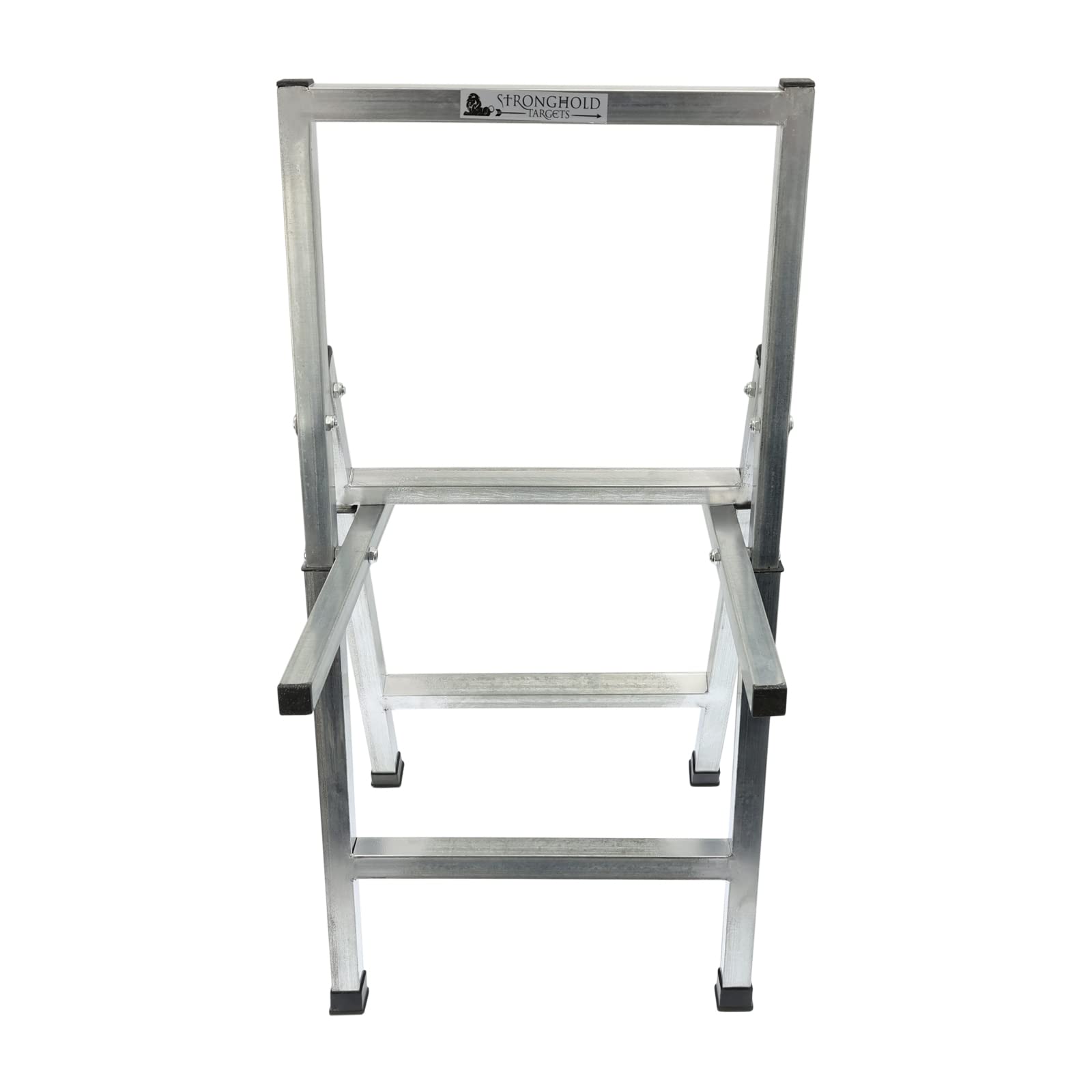 Stronghold FM Stand - Zielscheibenständer, für Pfeil und Bogen, für Zielscheiben bis 80x80x30cm Größe Bogenschießen Zielscheibe Ständer aus Metall