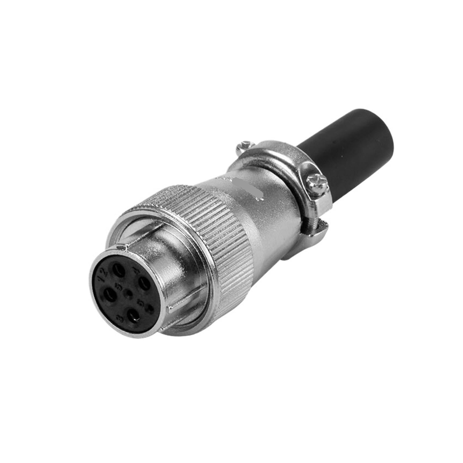 Conector hembra WS20 de 6 pines con pines chapados TQZ aviación
