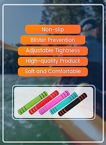 Vnvm Kayak Paddle Grips 2 Pack, Kayak Grips For Paddles No-Slip Grip To Blister Calluses Prevention Paddle Accessories For Boat Canoe Sup Take-Apart Paddles #TOP4