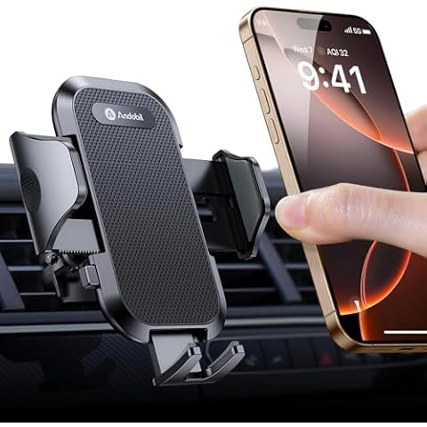 Andobil 2025 Car Phone Holder with Stable Clip Cover