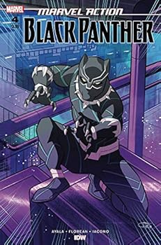 MARVEL ACTION BLACK PANTHER #4 FLOREAN COVER comic book