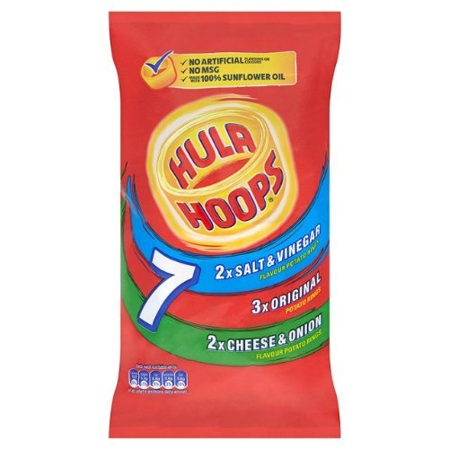 Crisps Assorted Hula Hoops 6X7X25G