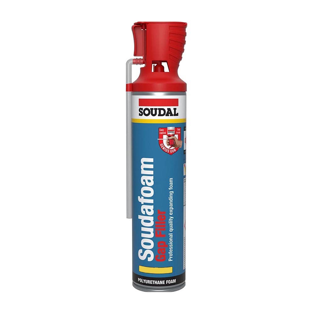 BC Profiles Soudal Soudafoam Gap Filler Formulation with High 3D Expansion Hand Held Expanding Foam - 750ml