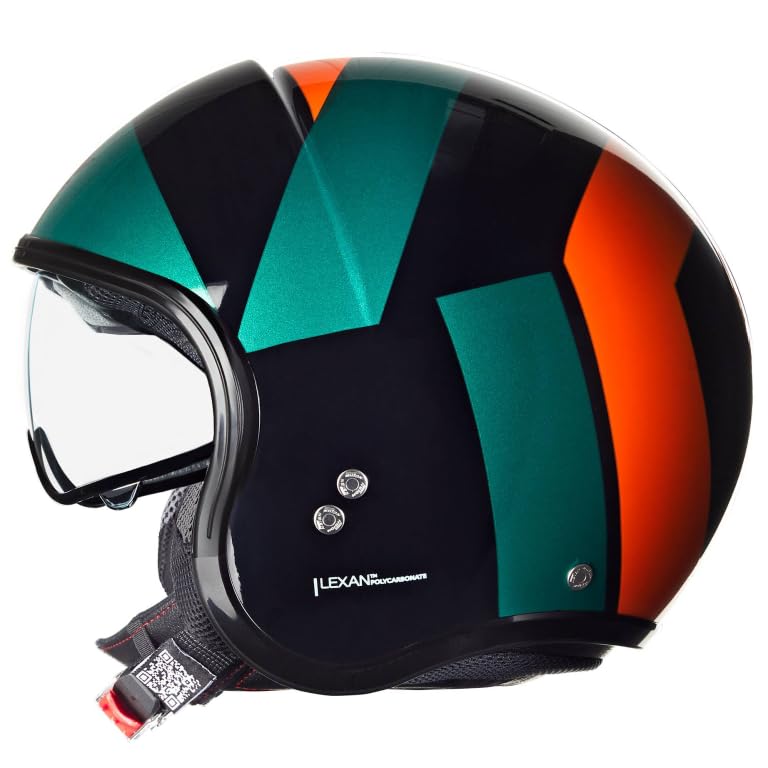 Casque Nolan N21 06 Tangente 347 S jet moto scooter