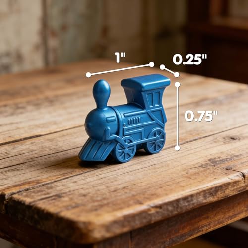 10 Piezas Marcadores Metal Mexican Train Juego miniatura 3