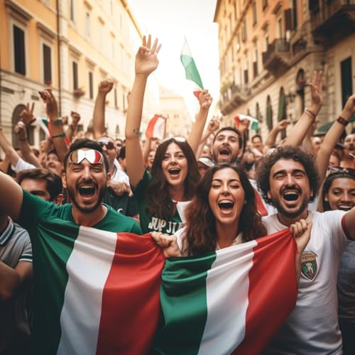 Large Italy Flag for Outdoor 225 x 150 cm, Reinforced Balcony Flag with 2 Metal Eyelets (Italy), 225 cm x 150 cm - Image 4