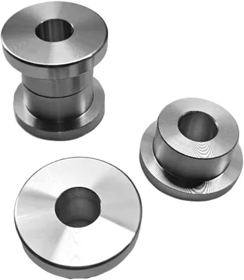 CNC Solid Billet Handlebar Riser Bushings For Harley Softail Dyna Sportster 1984-2016