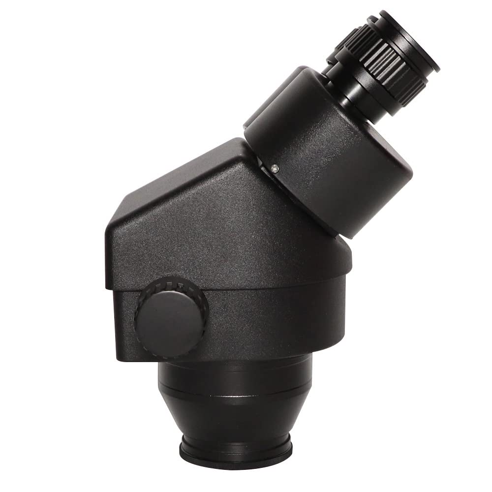 Microscopio 3.5X-90X 7X-45X Microscopio Binocular Simul-Focal 0.5X 2.0X Lente Auxiliar + Zoom Estéreo Microscopio de Laboratorio Accesorios(7X-45X)
