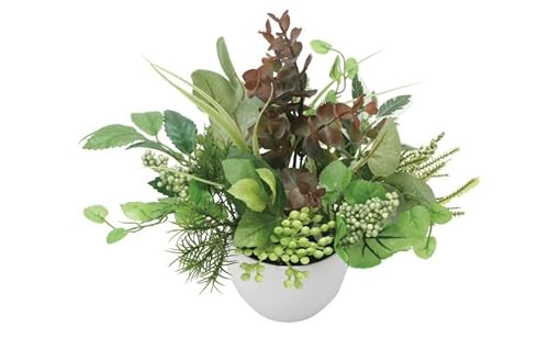 光の楽園 寄せ植えユーカリ[配送不可:北海道・沖縄・離島] インテリア 光触媒 人工植物 造花 フェイクグリーン 花 フラワー 清浄 消臭 浜松市