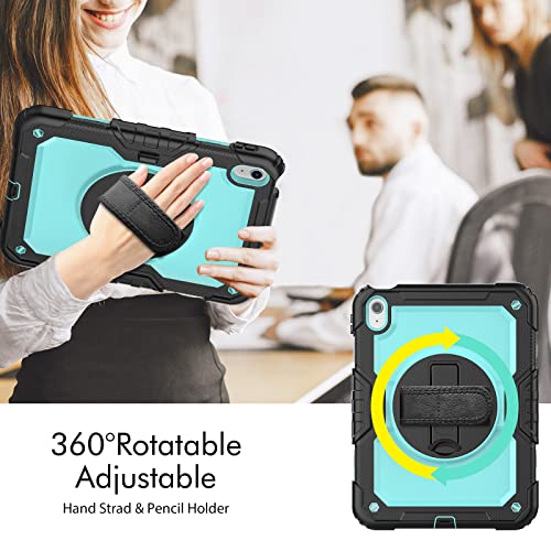 Coque iPad 11e génération A16 2025 antichoc robuste rotative 11"