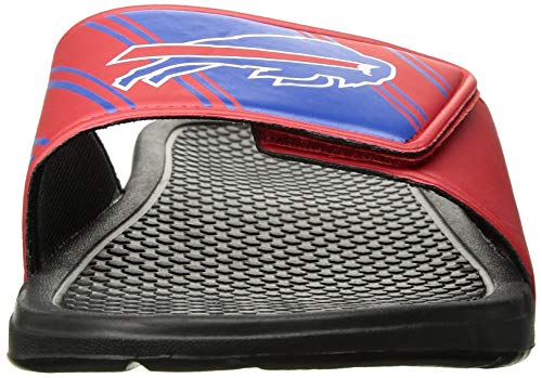 Image of FOCO mens NFL Team Logo Legacy Sport Slide Sandals