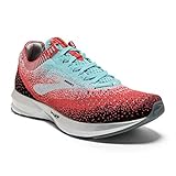 Brooks Womens Levitate 2 Running Shoe - Coral/Blue/Black - B - 8.5