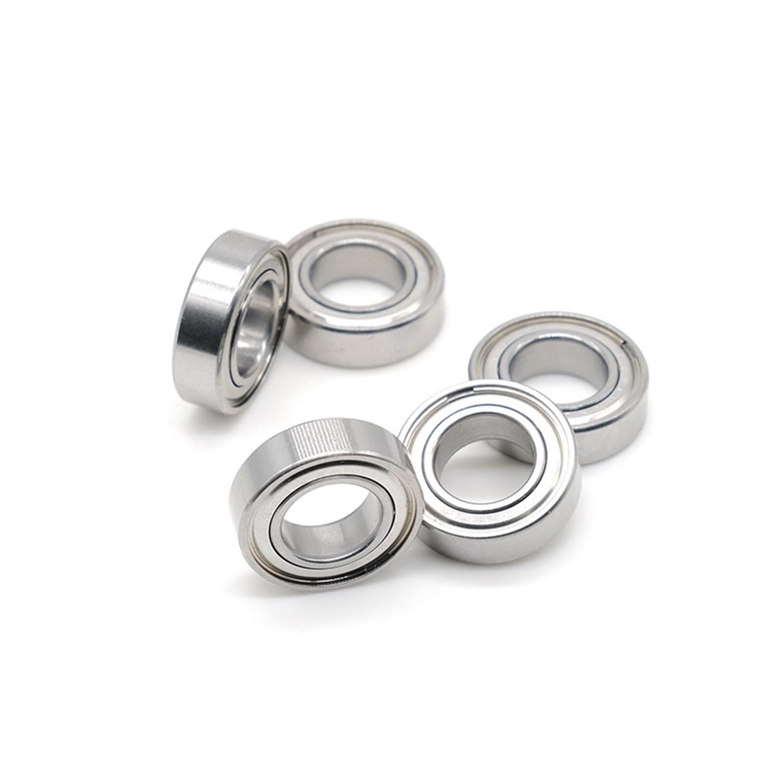 Rodamientos de bolas, 10 rodamientos de bolas de acero inoxidable ABEC-9 S689 de 9 x 17 x 4 mm 689ZZW4