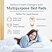 Washable Incontinence Bed Pad 36x72 – Soft, Absorbent & Waterproof Mattress Protector with Tuck-in Sides – Large King Size Reusable Pads for Kids, Adults, Seniors & Pets
