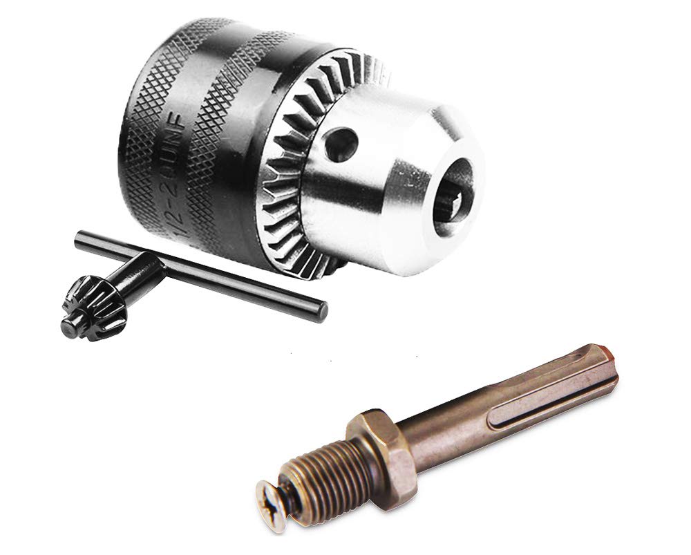 13mm Drill Chuck and Sds Adaptor for Rotary Hammers tool (Size-13 mm, material-metal, color-silver) (B08YRCYVGS) Amazon Price History, Amazon Price Tracker