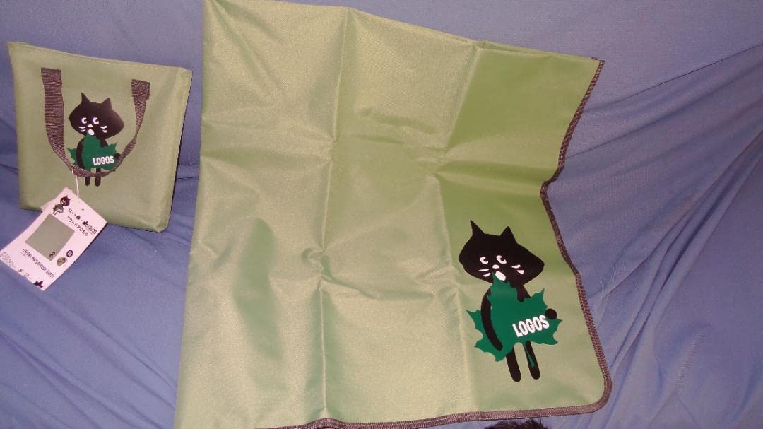 【美品・希少】　にゃー　ロゴス　防水シート Amazon.co.jp: にゃー LOGOS ロゴス アウトドアこもの 防水