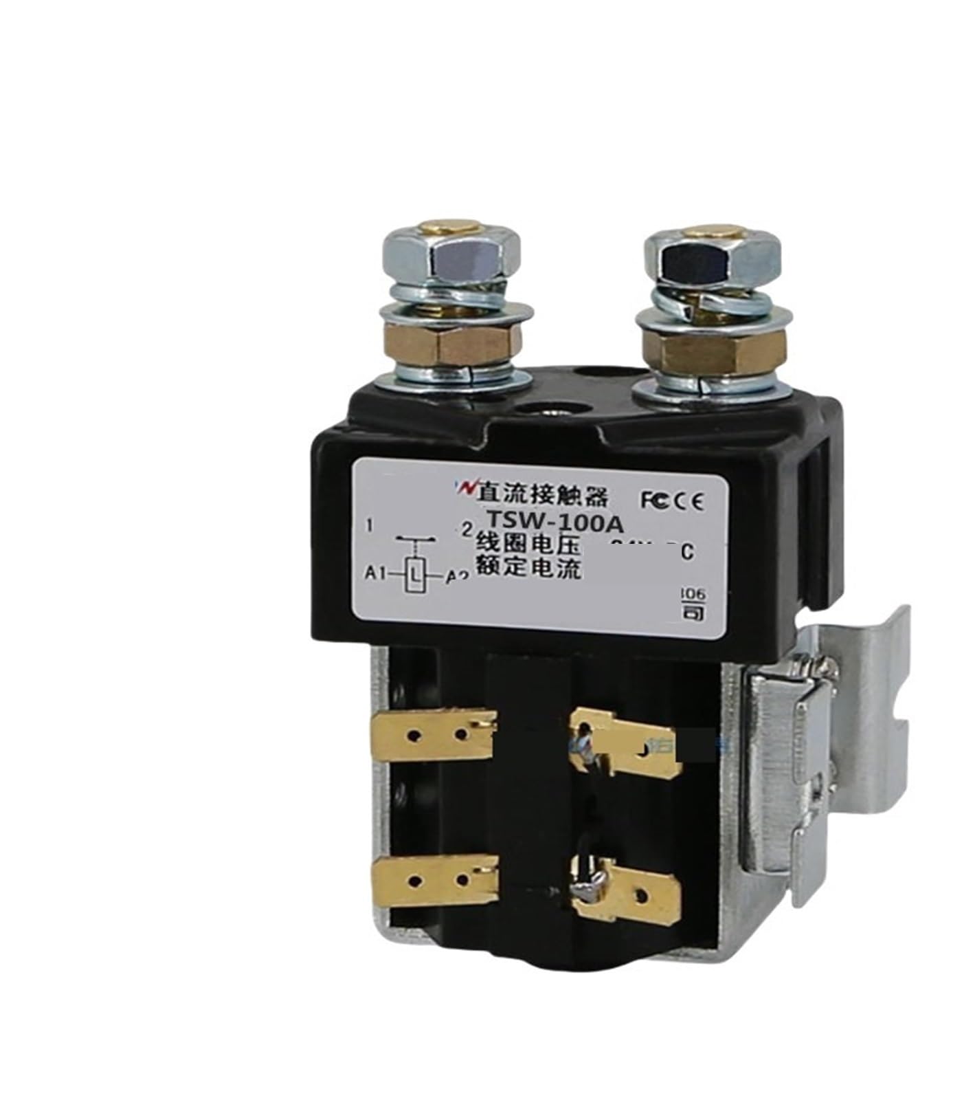DOMOJT TSW100A DC contactor relay 12V24V48V60V72V(72V)