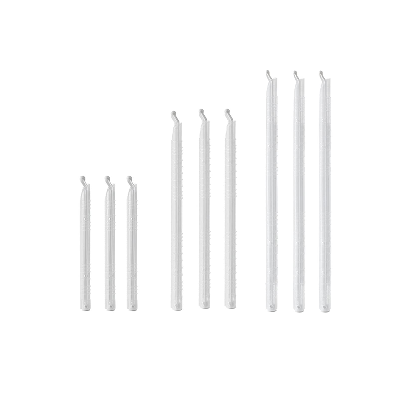 Plastic Bag Chip Clips, Reusable Sealing Stick for Snacks Food Storage Keep Fresh, Convenient Kitchen Storage Organization Accessories for Cooking Baking Restaurant, 3 Size