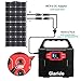 Solar Panel, GIARIDE 18V 12V 100W High-efficiency Monocrystalline Cell with MC4 Connectors Flexible Bendable Off-grid Solar Panel Charger for 12 Volt Battery, RV, Boat, Car, Motorhome, Camping