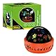 Idena 50148 - LED Projektor Halloween, leuchtet mit bunten Halloweenmotiven, LED Sternenhimmel Projektor mit 2 Modi, für Innen, batteriebetrieben, ca. 16,2 x 13 cm