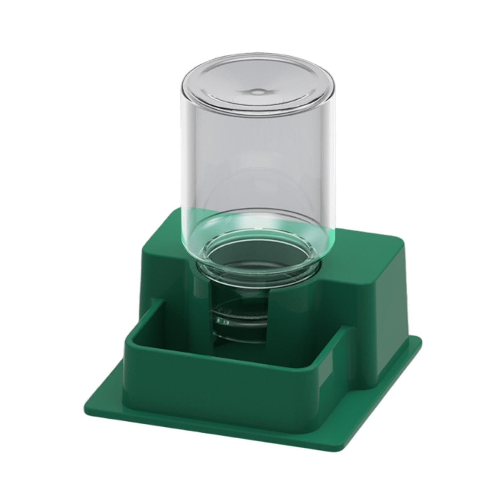 BNF® Automatic Water Dispenser Turtle Water Bowl for Tortoises Pet Supplies Dark Green-Pet Supplies/Reptiles & Amphibians/Terrarium Bowls-image-8
